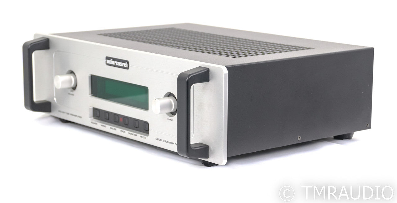Audio Research LS26 Stereo Tube Preamplifier; Remote; LS-26; Silver