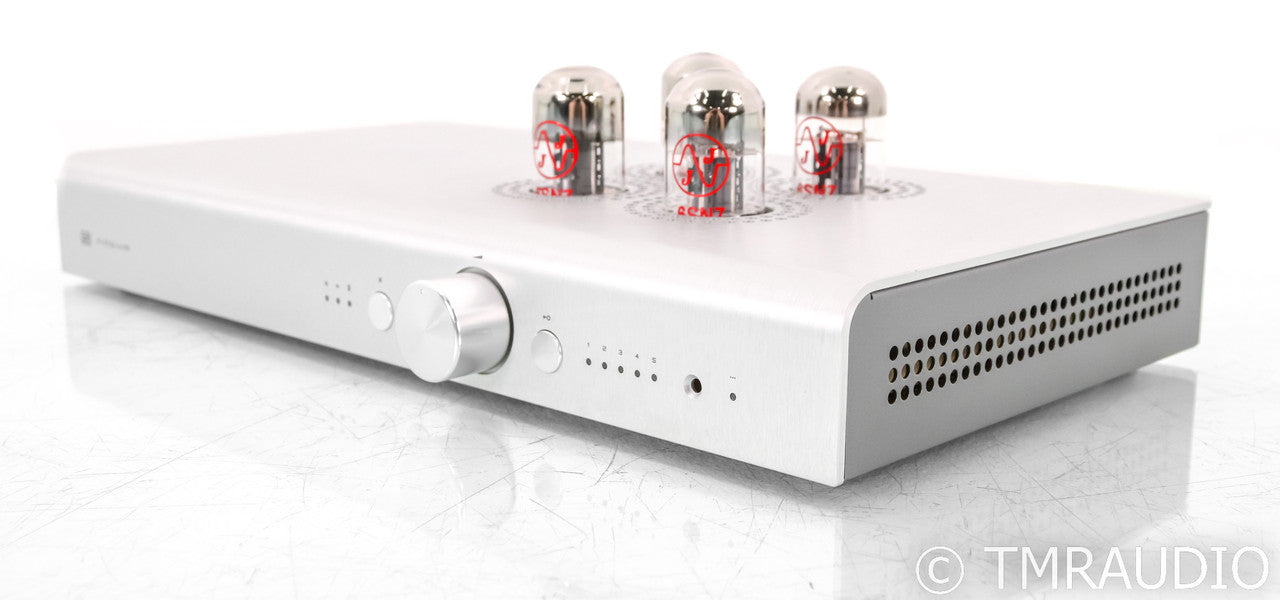 Schiit Freya+ Stereo Tube Hybrid Preamplifier; Remote; Silver