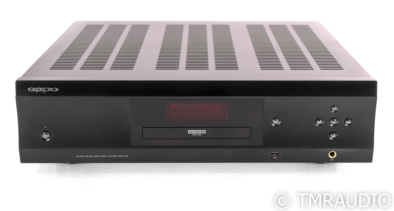 Oppo UDP-205 Universal Disc Player; Remote; 4K; CD / SACD / DVD / Blu-Ray