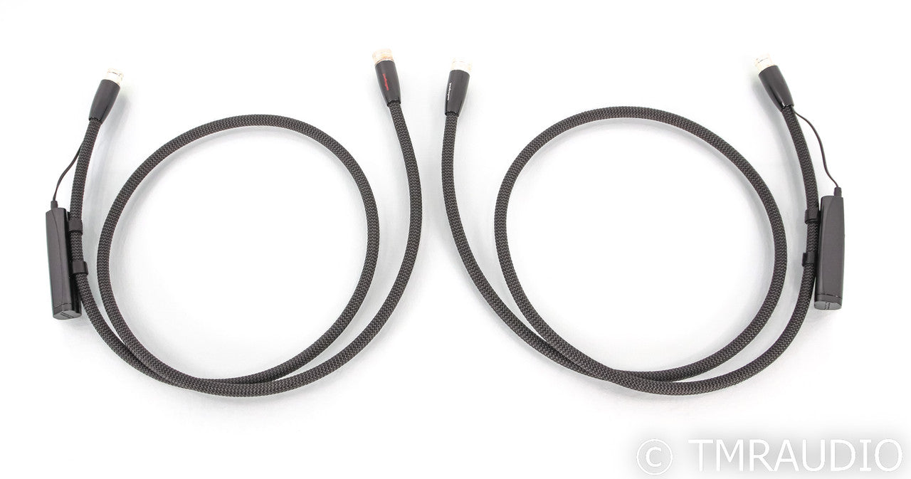 AudioQuest Wind XLR Cables; 1.5m Pair Balanced Interconnects; 72v DBS