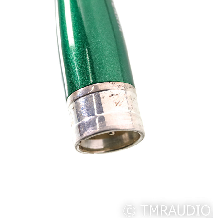 AudioQuest Earth XLR Cables; 1m Pair Balanced Interconnects; 72v DBS
