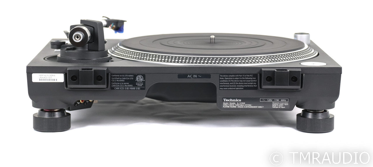 Technics SL-1210GR Direct-Drive Turntable; Ortofon 2M Blue Cartridge