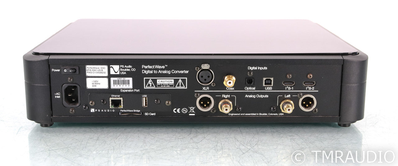 PS Audio PerfectWave DAC; D/A Converter; Remote; Black; Bridge