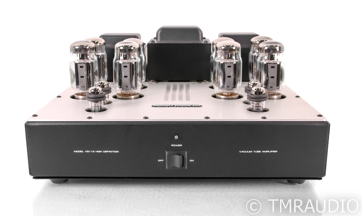 Audio Research VS115 Stereo Tube Power Amplifier; Black & Silver
