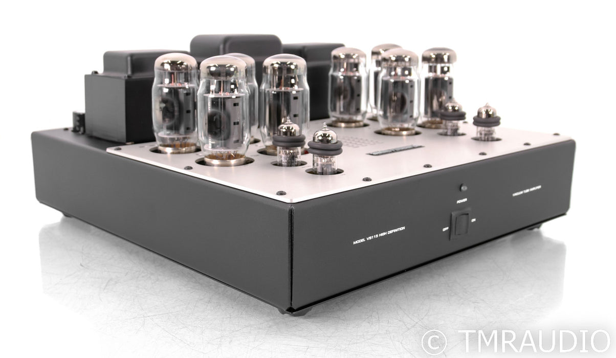 Audio Research VS115 Stereo Tube Power Amplifier; Black & Silver