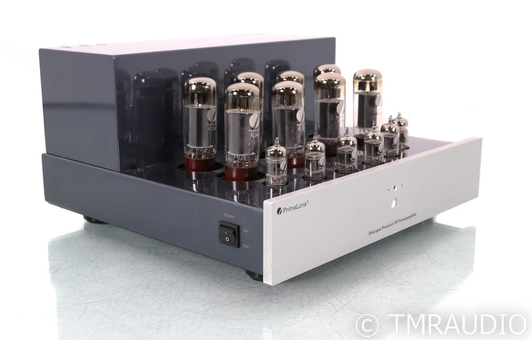 PrimaLuna DiaLogue Premium HP Stereo Tube Power Amplifier; Silver