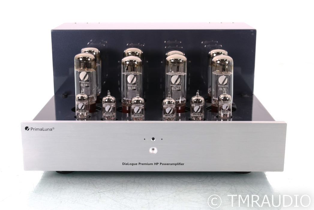 PrimaLuna DiaLogue Premium HP Stereo Tube Power Amplifier; Silver