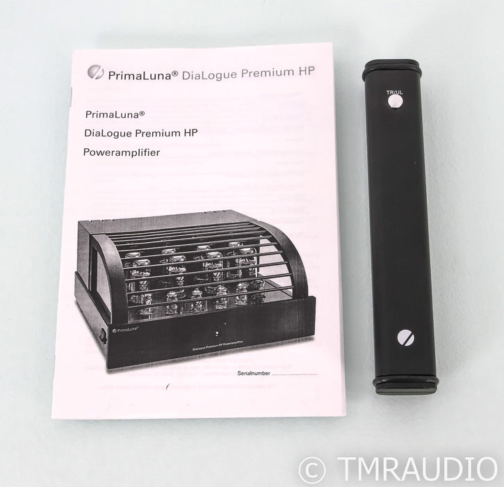 PrimaLuna DiaLogue Premium HP Stereo Tube Power Amplifier; Silver