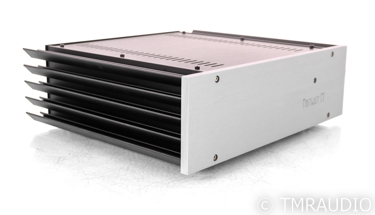 First Watt F7 Stereo Power Amplifier; F-7; Silver
