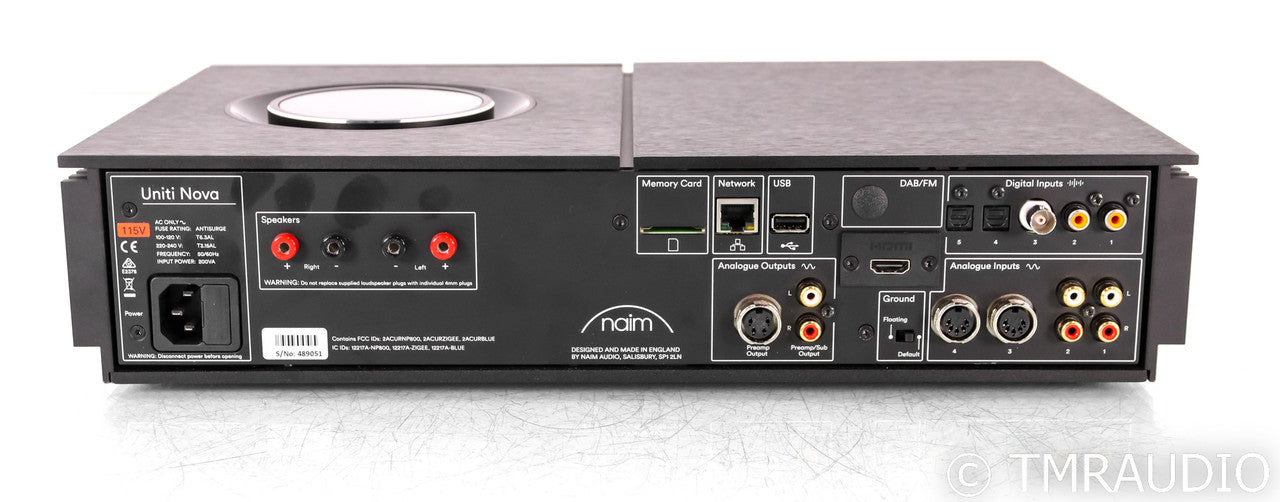 Naim Uniti Nova Wireless Streaming Integrated Amplifier; Remote