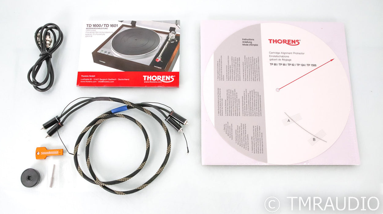 Thorens TD 1601 Belt Drive Turntable; SoundSmith Carmen MkII Cartridge; TD1601