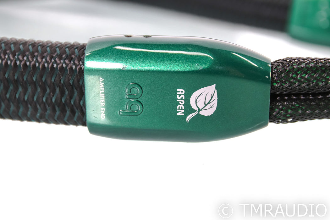 AudioQuest Aspen Bi-Wire Speaker Cables; 3m Pair; 72v DBS