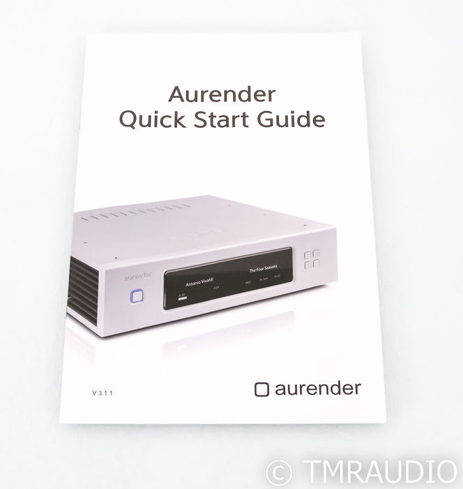 Aurender N10 Wireless Network Streamer; N-10; Black; 4TB