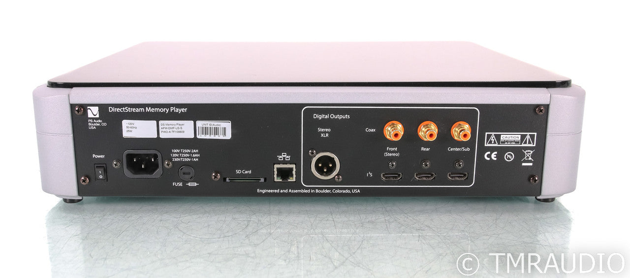 PS Audio DirectStream Memory Player SACD/CD Transport; Remote; DMP