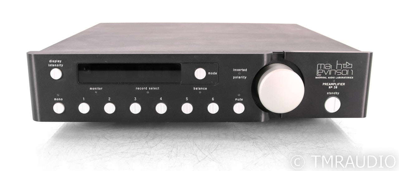 Mark Levinson No. 38 Stereo Preamplifier; Remote; No38