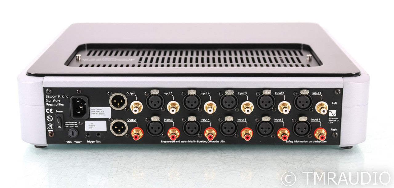 PS Audio PerfectWave BHK Signature Stereo Tube Preamplifier; Silver(Used)