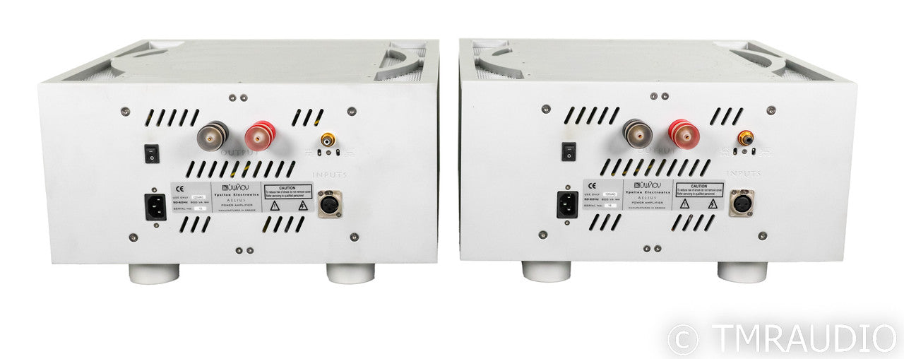 Ypsilon Aelius Mono Power Amplifier; Silver Pair