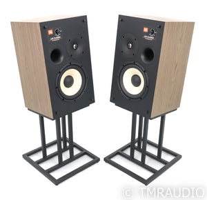 JBL L82 Classic Bookshelf Speakers; Black Pair w/ JS80 Stands