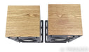 JBL L82 Classic Bookshelf Speakers; Black Pair w/ JS80 Stands