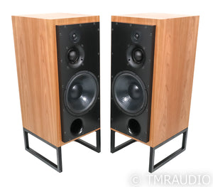 ATC SCM100ASL Active Studio Monitors; SCM-100-ASL; Cherry Pair w/ Stands