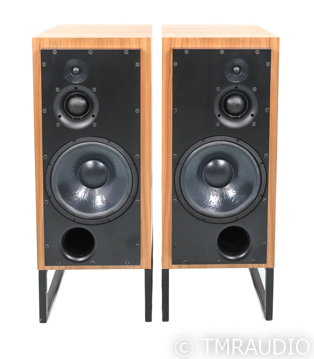 ATC SCM100ASL Active Studio Monitors; SCM-100-ASL; Cherry Pair w/ Stands