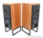 ATC SCM100ASL Active Studio Monitors; SCM-100-ASL; Cherry Pair w/ Stands