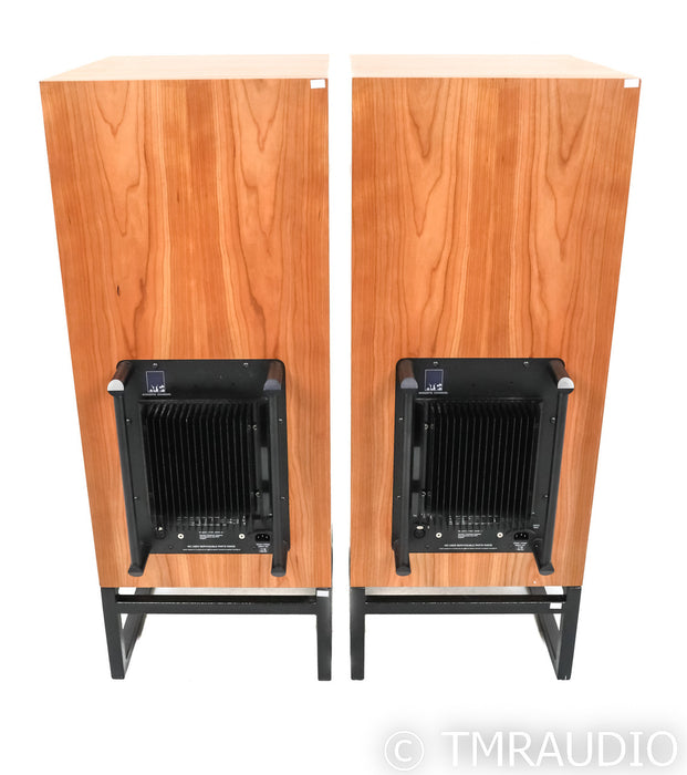ATC SCM100ASL Active Studio Monitors; SCM-100-ASL; Cherry Pair w/ Stands
