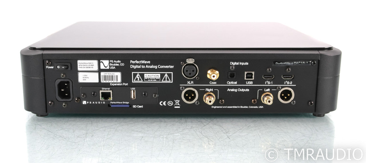 PS Audio PerfectWave DAC MkII; PWD; Bridge I; Remote; Black