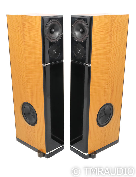 Devore Fidelity Silverback Floorstanding Speakers; Exotic Cherry Pair