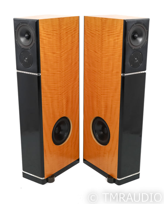 Devore Fidelity Silverback Floorstanding Speakers; Exotic Cherry Pair