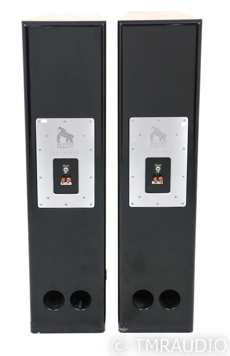 Devore Fidelity Silverback Floorstanding Speakers; Exotic Cherry Pair