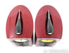 B&W Signature 805 Bookshelf Speakers; Red Birds Eye Maple Pair