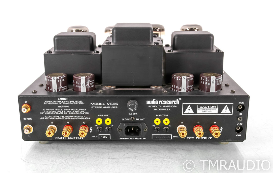 Audio Research VS55 Stereo Tube Power Amplifier; VS-55