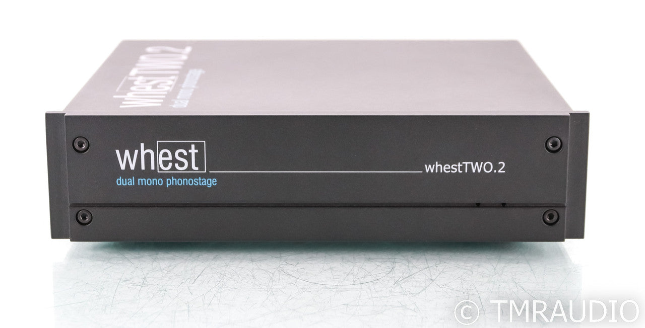 Whest Audio whestTWO.2 Dual Mono MM / MC Phono Preamplifier; 2.2; Black
