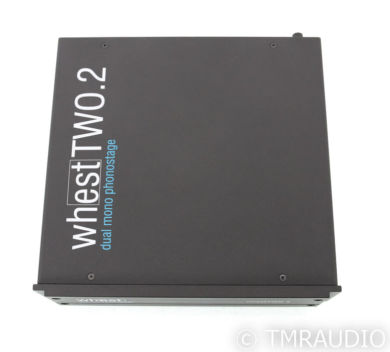 Whest Audio whestTWO.2 Dual Mono MM / MC Phono Preamplifier; 2.2; Black