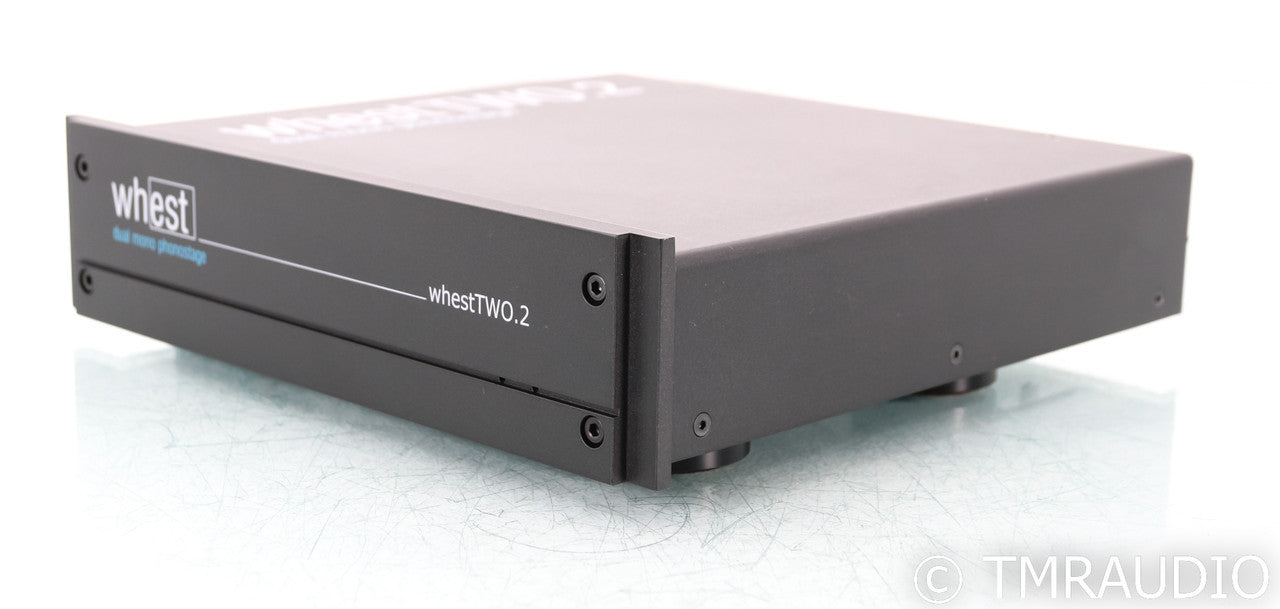 Whest Audio whestTWO.2 Dual Mono MM / MC Phono Preamplifier; 2.2; Black