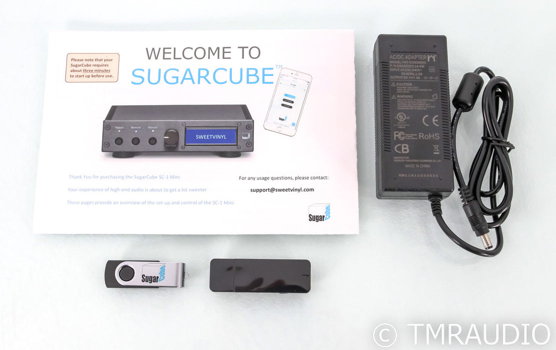 SweetVinyl SugarCube Noise Removal Filter; Black