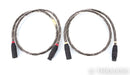 StraightWire Virtuoso XLR Cables; 1m Pair Balanced Interconnects