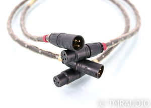 StraightWire Virtuoso XLR Cables; 1m Pair Balanced Interconnects