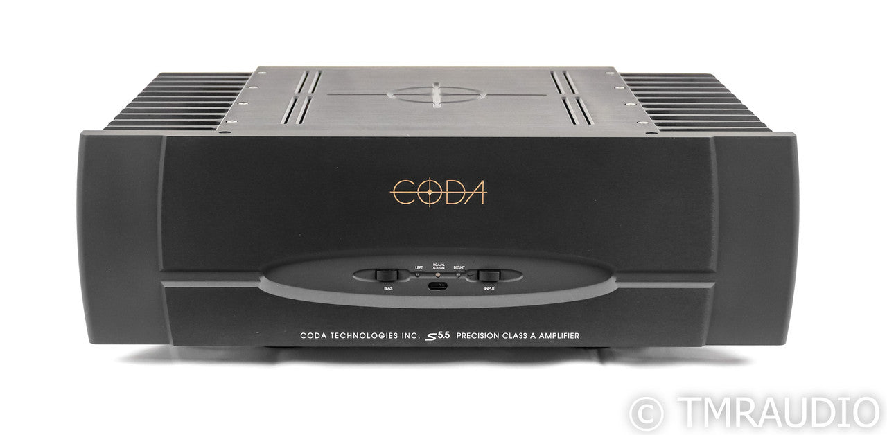 Coda S5.5 Stereo Power Amplifier; S-5.5