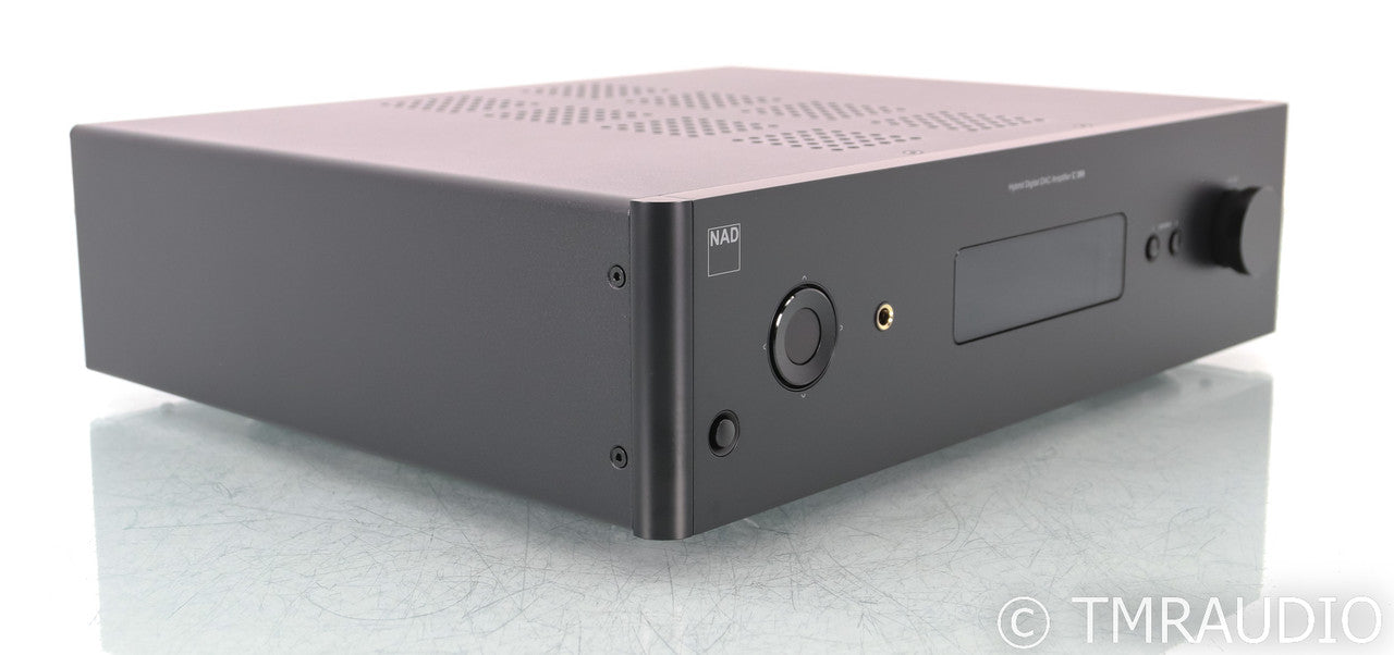 NAD C 399 Stereo Integrated Amplifier; Black; Bluetooth (Open Box)