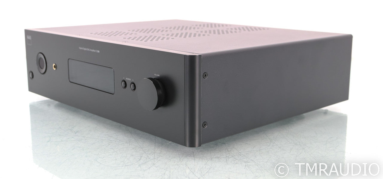NAD C 399 Stereo Integrated Amplifier; Black; Bluetooth (Open Box)