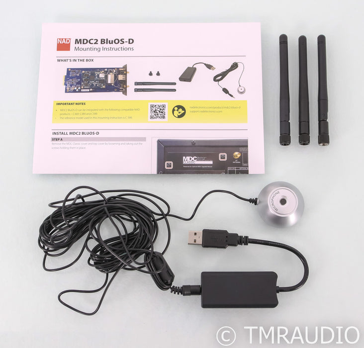 NAD MCD2 BluOS-D Wireless Streaming Module; Room Correction (Open Box)