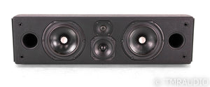 Sonus Faber Domus Center Channel Speaker; Black Leather & Black Gloss