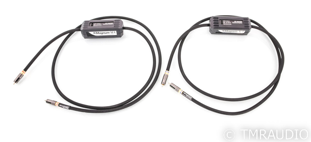 MIT Magnum MA RCA Cables; 2m Pair Interconnects; Adjustable Impedance