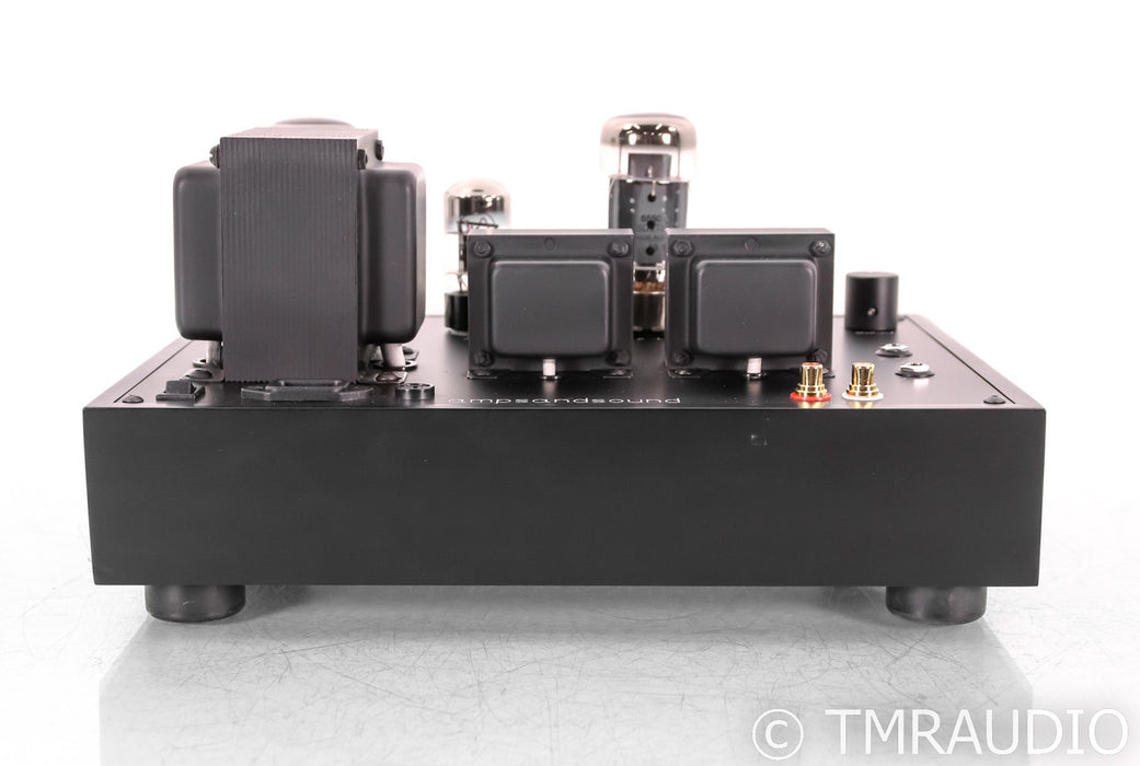 Ampandsound Forge Tube Headphone Amplifier; Black