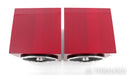 Zu Audio Omen Mk II Custom 10.5" Cube Speakers; Sexy Red Hickory Pair