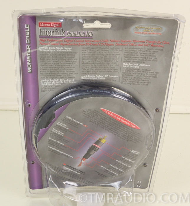 Monster DataLink 100 4 meter Coaxial Digital Cable