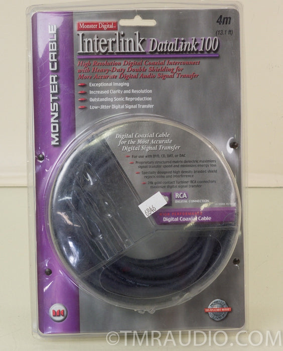 Monster DataLink 100 4 meter Coaxial Digital Cable