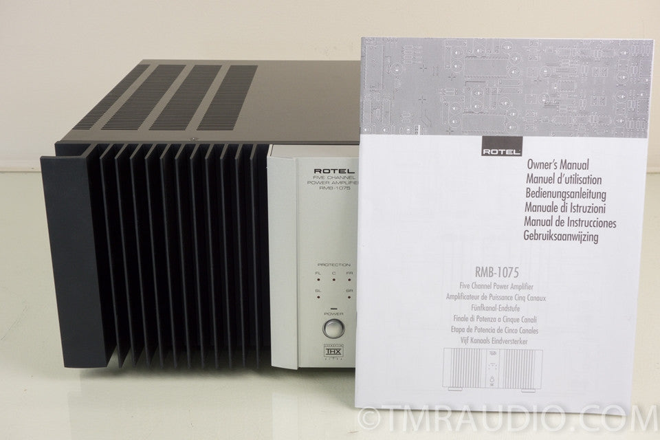 Rotel RMB-1075 5 Channel THX Ultra Power Amplifier in Factory Box